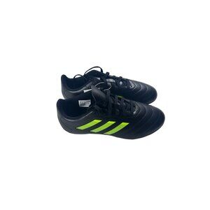 Adidas Goletto VIII FG J Kids Soccer Cleats Size 3 Black & Neon Green NEW